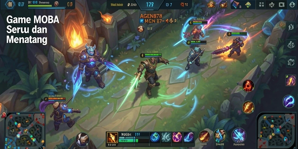 Tampilan gameplay AGEN878 yang mengasyikkan dan kompetitif.