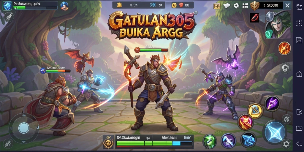 Tampilan gameplay GACOR305 yang penuh aksi dan petualangan seru.