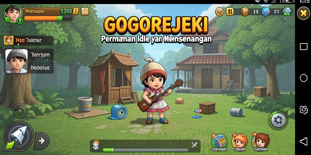 Tangkapan layar utama GOGOREJEKI menampilkan momen gameplay yang menegangkan dan menyenangkan.