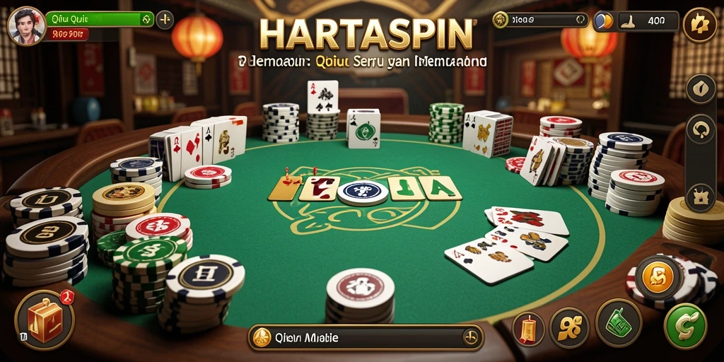 Tampilan gameplay HARTASPIN yang seru dan penuh tantangan.