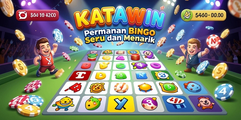 Tampilan gameplay KATAWIN yang seru dan mengasyikkan.