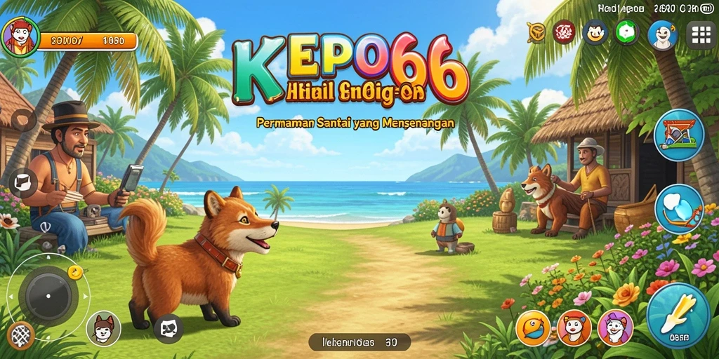 Tampilan gameplay KEPO66 yang seru dan penuh warna.