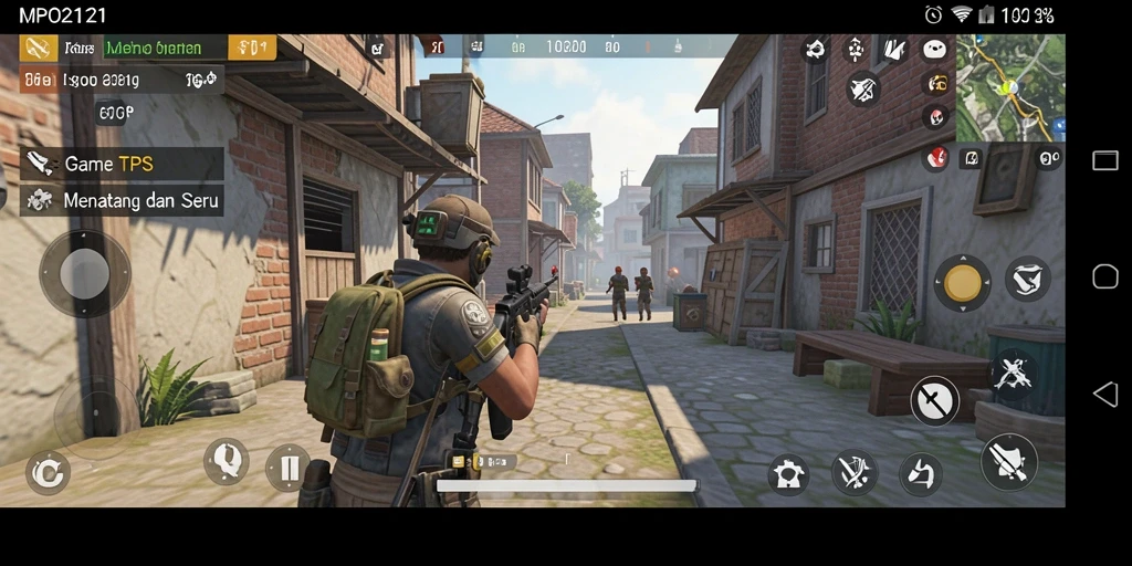 Tampilan gameplay MPO2121 yang mendebarkan dan penuh aksi.
